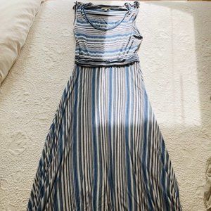 Striped maxi dress
